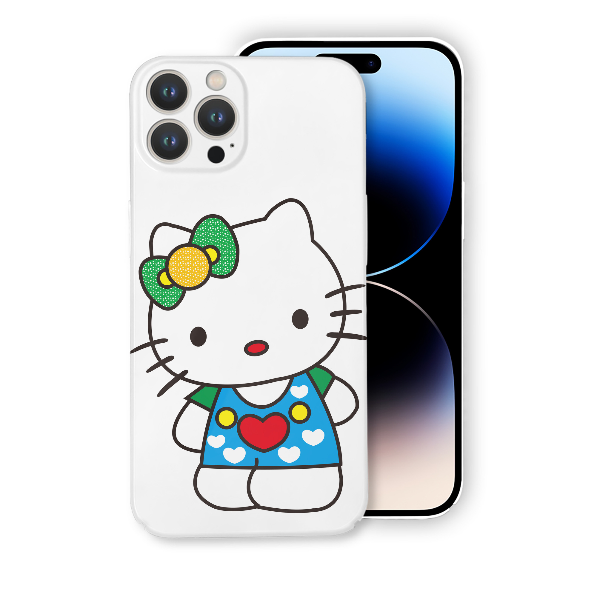 （画像用） Hello Kitty ハローキティ 【iPhone 14シリーズ対応】ハードケース
